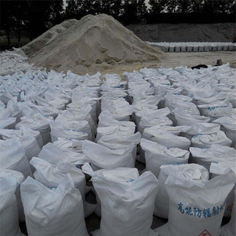 渝中硫酸钡砂施工配比比例